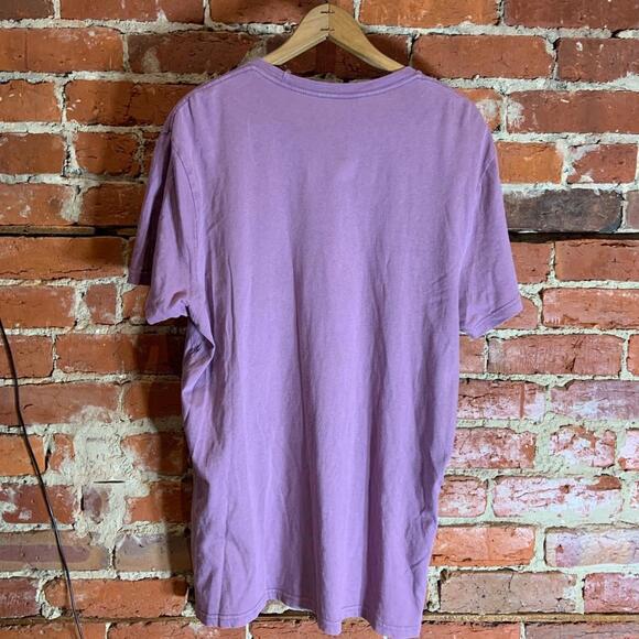 Billy Joel large purple graphic preowned T-shirt - Picture 3 of 3